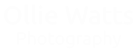 Ollie Watts Photography logo in white text on a black background